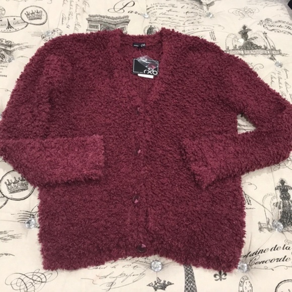 RXB Boucle Knit Cardigan - Picture 7 of 8